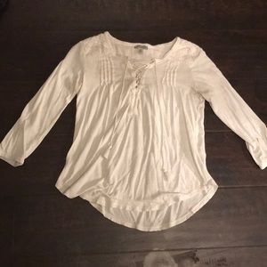 XS White Lucky Brand Shirt